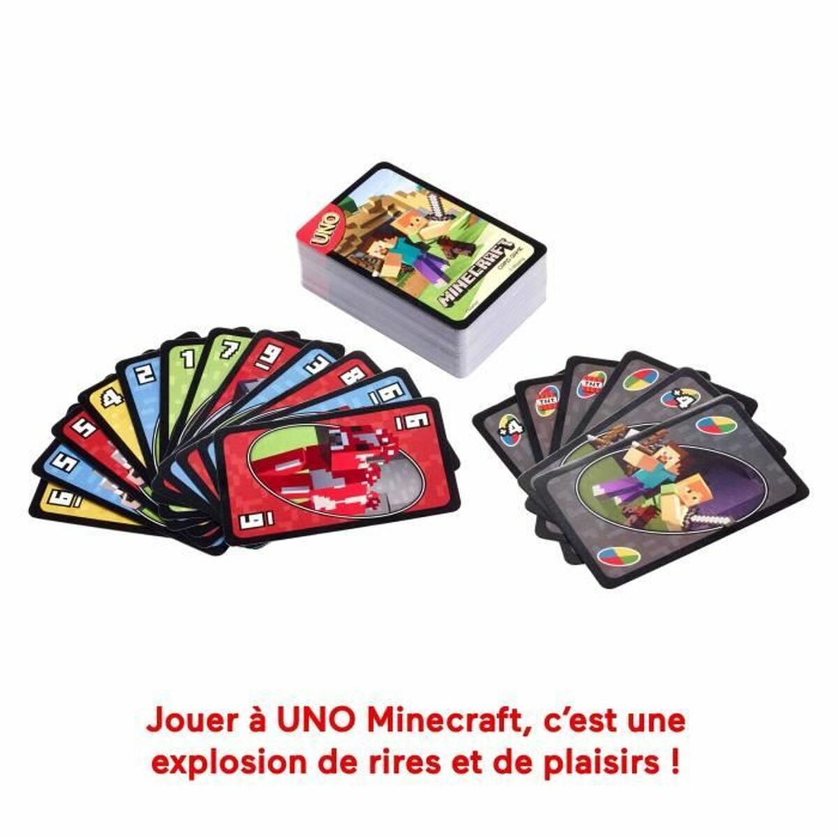 Joc de Masă Mattel Uno Minecraft - Jucarii si jocuri, Jocuri și accesorii