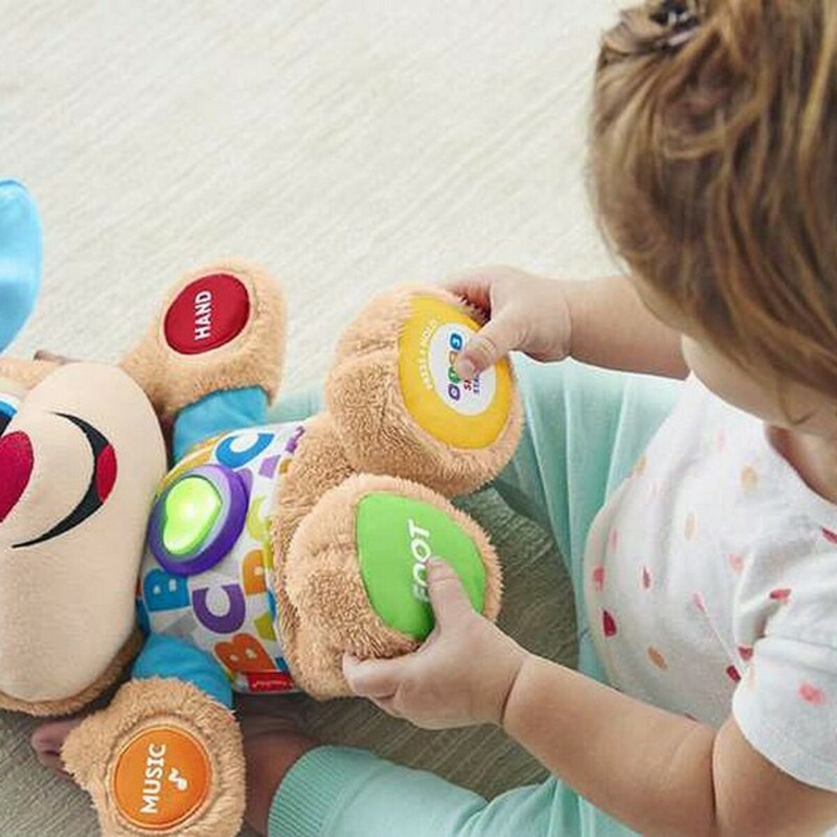 Jucărie Muzicală din Pluș Mattel - Bebelus, Jucăriile copilăriei timpurii