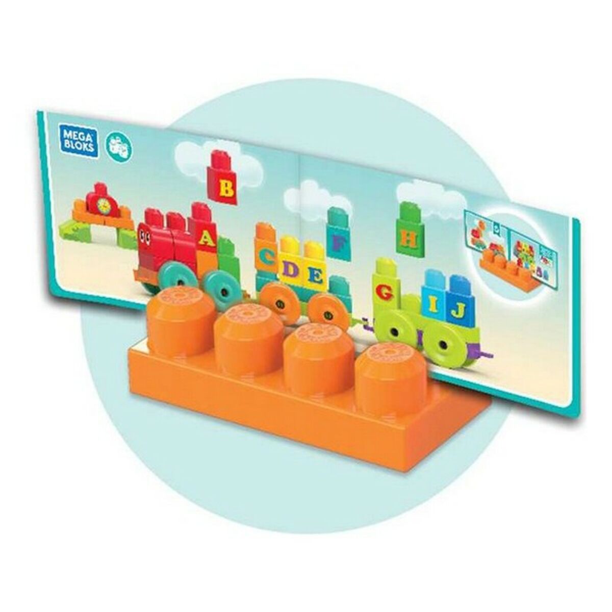 Tren Muzical Mattel ABC Fisher Price cu sunet - Bebelus, Jucăriile copilăriei timpurii