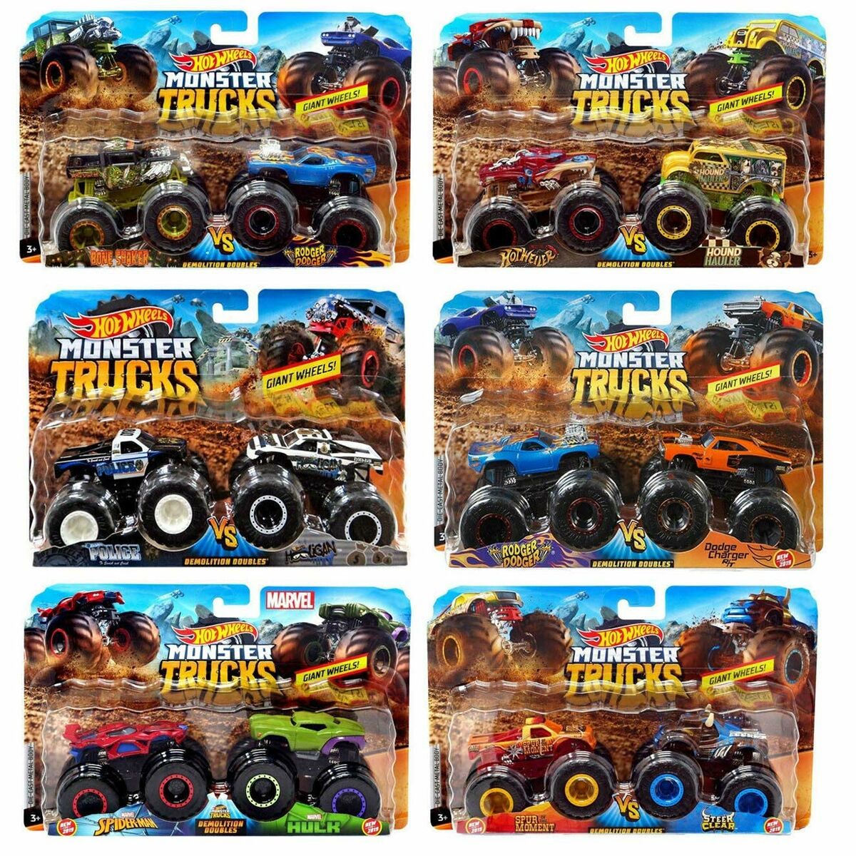 Monster Truck Hot Wheels Demolition Doubles 2 Unități - Jucarii si jocuri, Vehicule