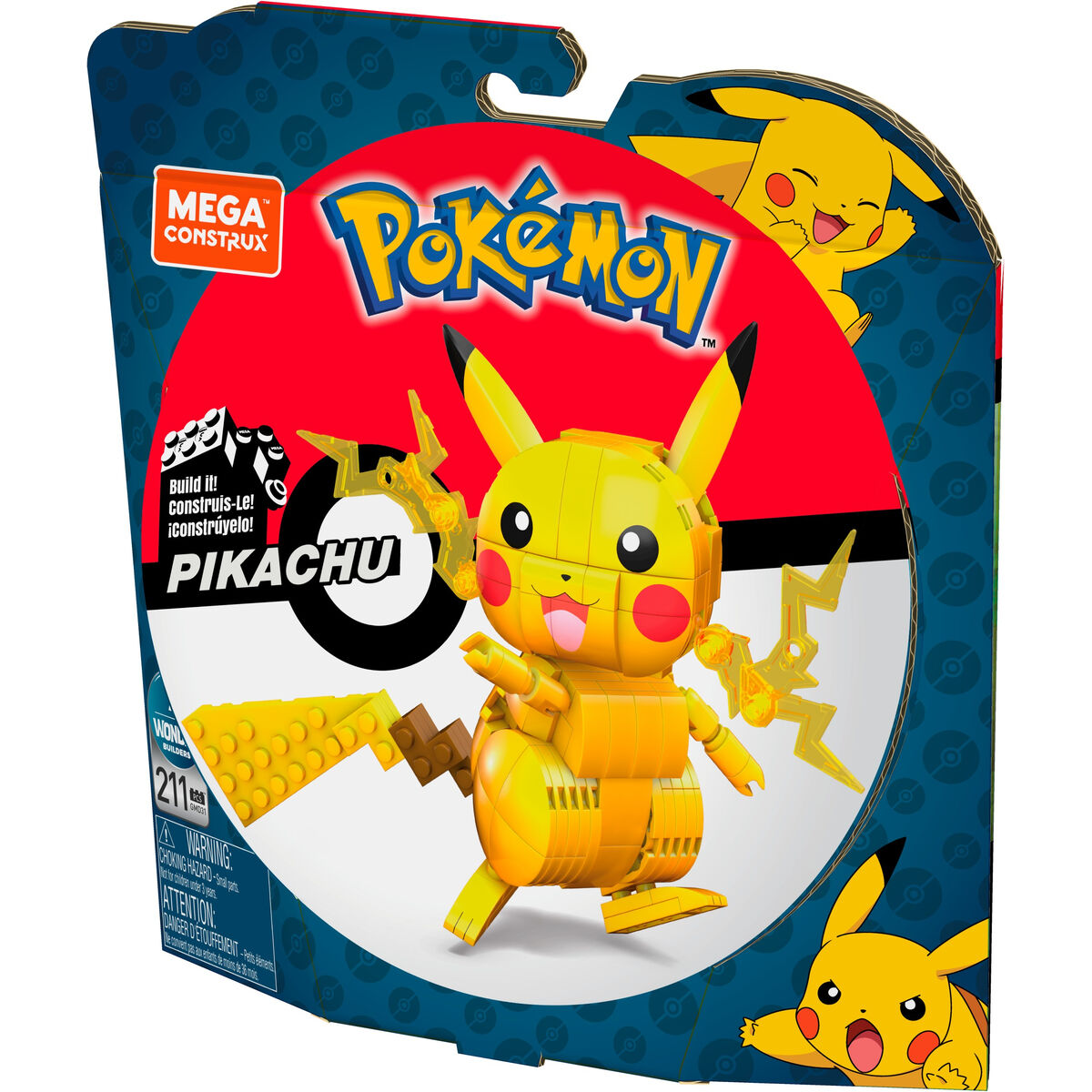 Playset Pokémon Pikachu 10 cm 211 Piese - Jucarii si jocuri, Păpuși și figurine