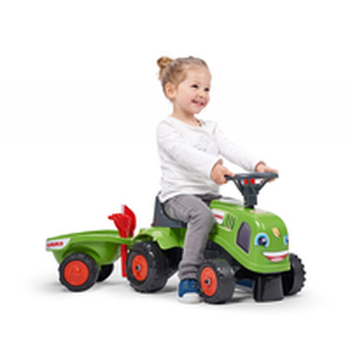 Mașină-Premergător Falk Claas 212C Tractor - Jucarii si jocuri, În aer liber și sport