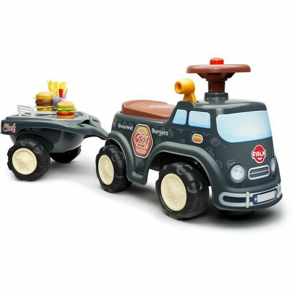 Mașină-Premergător Falk Food Truck Carrier - Jucarii si jocuri, În aer liber și sport