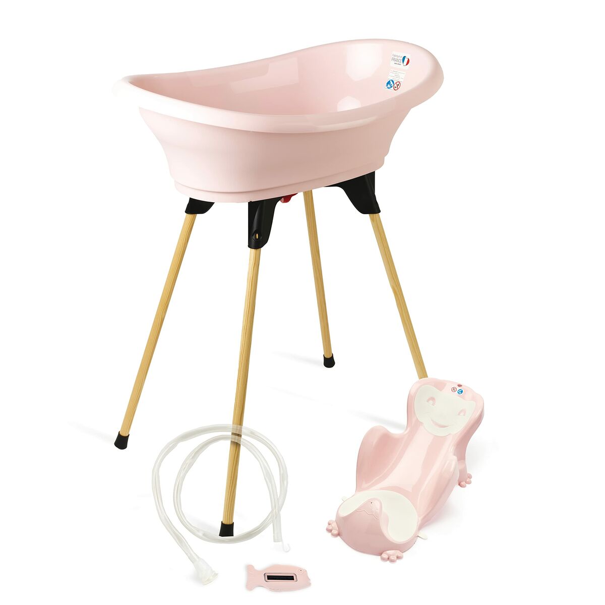 Cadă de baie ThermoBaby Roz - Bebelus, Igienă și îngrijire