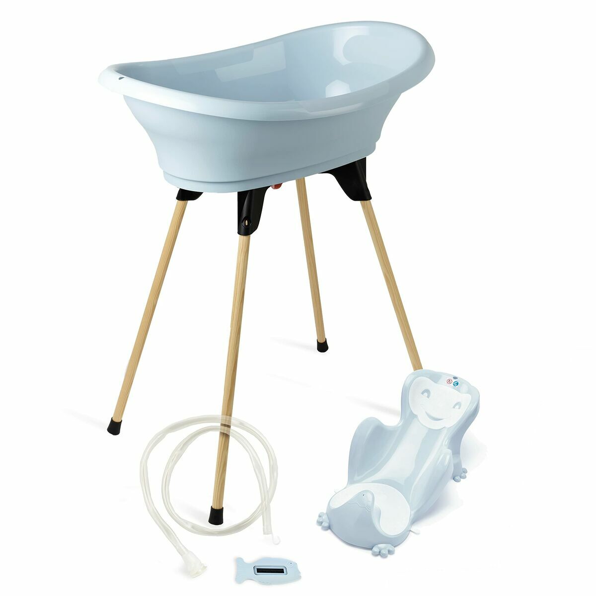 Cadă de baie ThermoBaby Albastru - Bebelus, Igienă și îngrijire