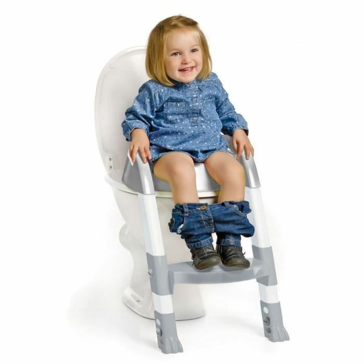 Reductor de WC pentru Bebeluși ThermoBaby KIDDYLOO © Gri - Bebelus, Pisoare și scaune