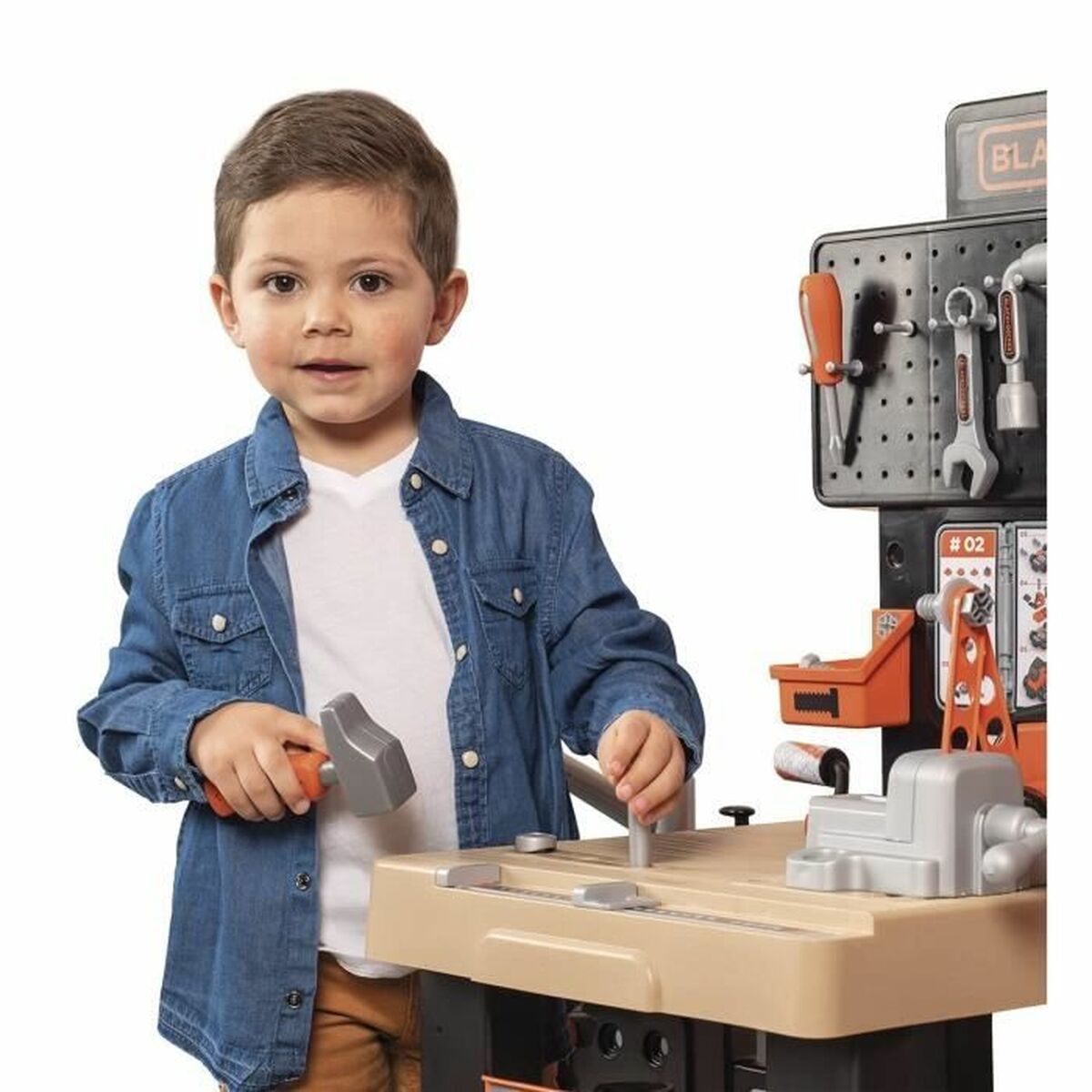 Set deunelte pentru copii Smoby Black + Decker - Jucarii si jocuri, Imitații de jocuri