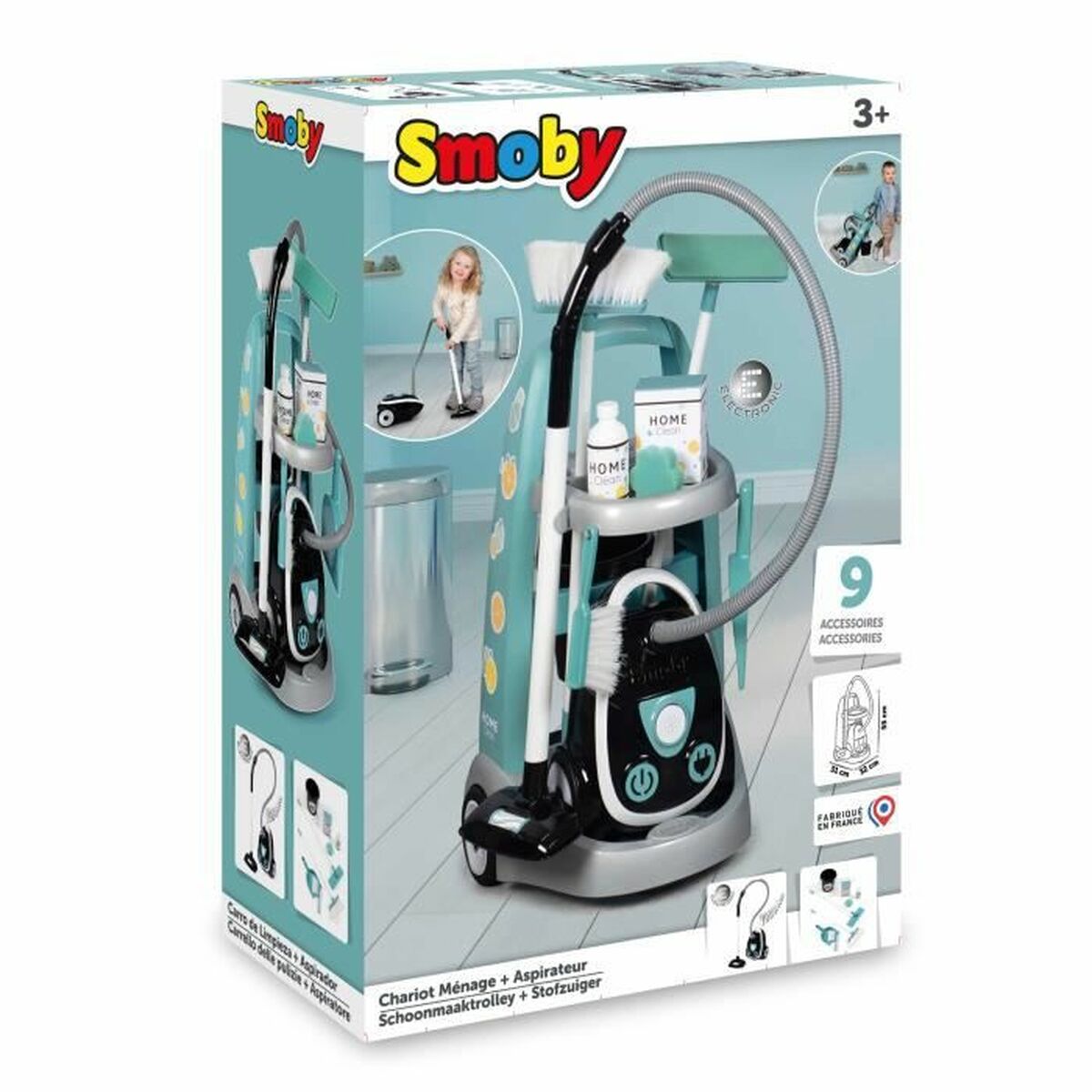Jucărie interactivă Smoby Aspirator - Jucarii si jocuri, Imitații de jocuri