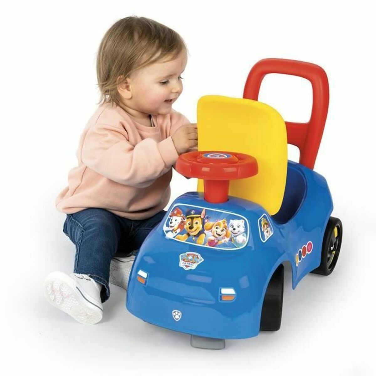Mașină-Premergător Smoby Paw Patrol 2 în 1 - Jucarii si jocuri, În aer liber și sport