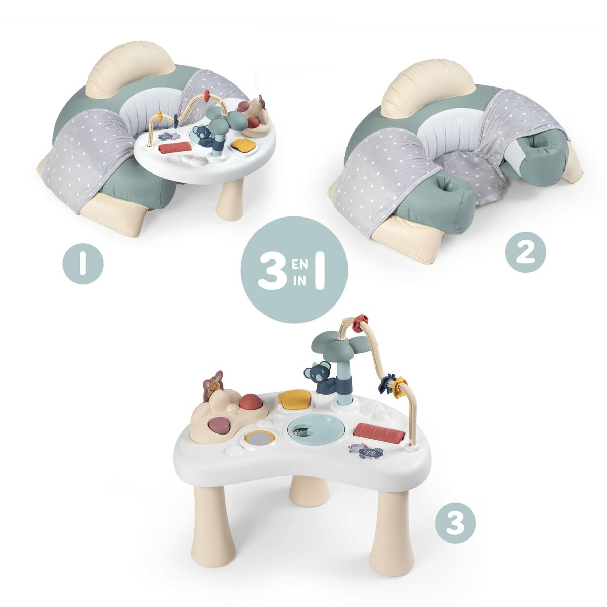 Scaun pentru copil Smoby Plastic - Bebelus, Activitate și divertisment