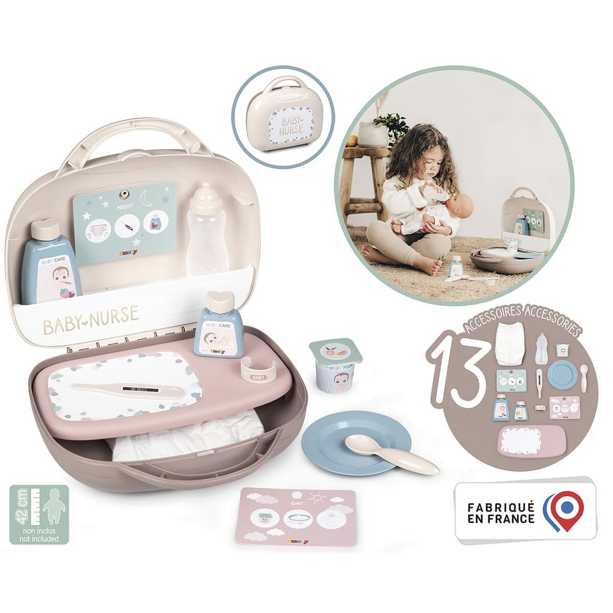 Trusă Cu Accesorii Smoby Vanity - Jucarii si jocuri, Păpuși și accesorii