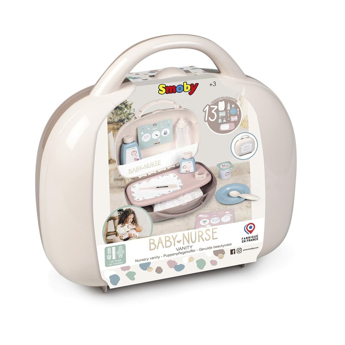 Trusă Cu Accesorii Smoby Vanity - Jucarii si jocuri, Păpuși și accesorii