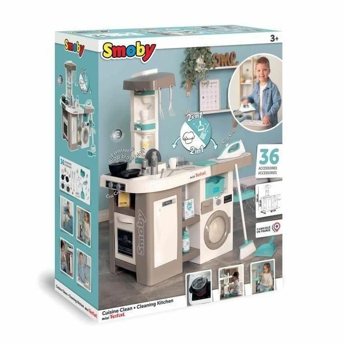 Bucătărie de Jucărie Smoby Tefal - Jucarii si jocuri, Imitații de jocuri
