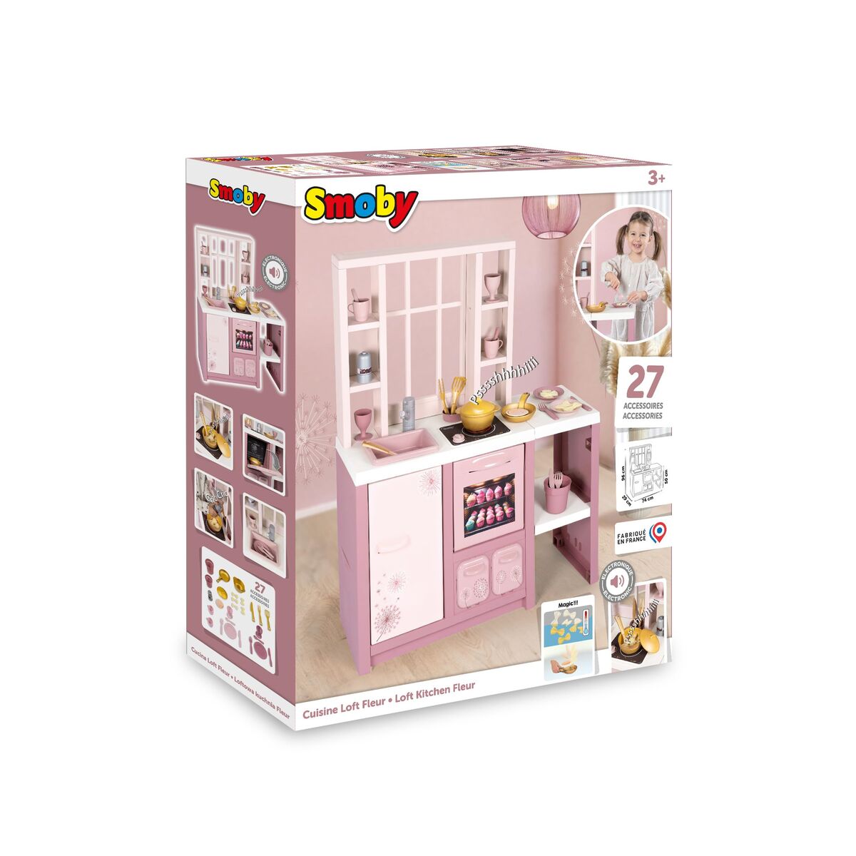 Joc de Plastilină Smoby Roz - Jucarii si jocuri, Imitații de jocuri