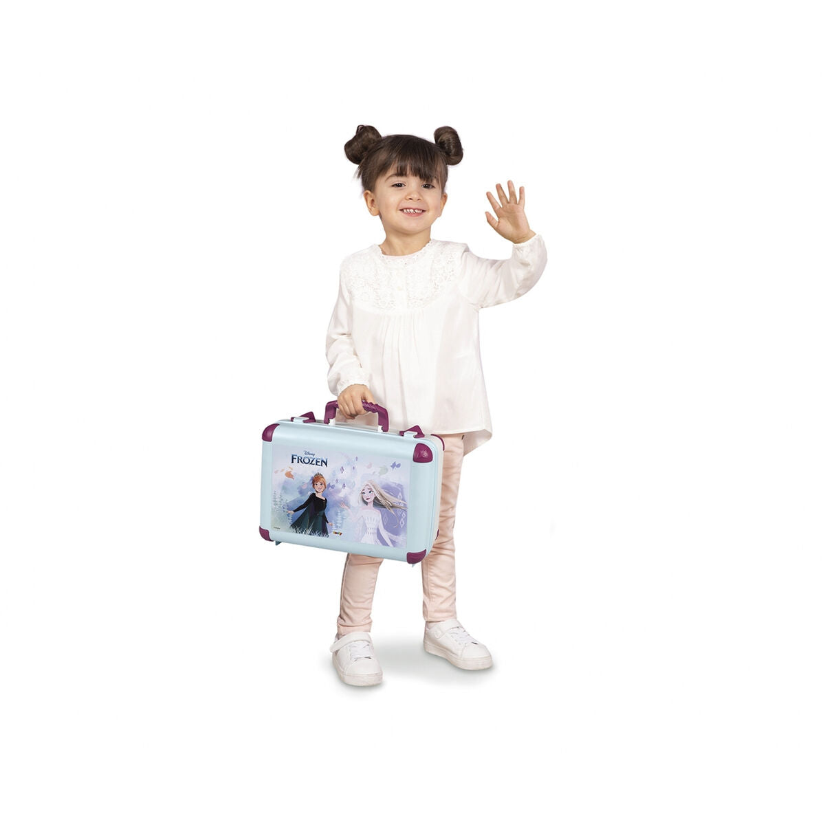 Set de Machiaj pentru Copii Smoby FROZEN BEAUTY SUITCASE Multicolor - Jucarii si jocuri, Costume și accesorii