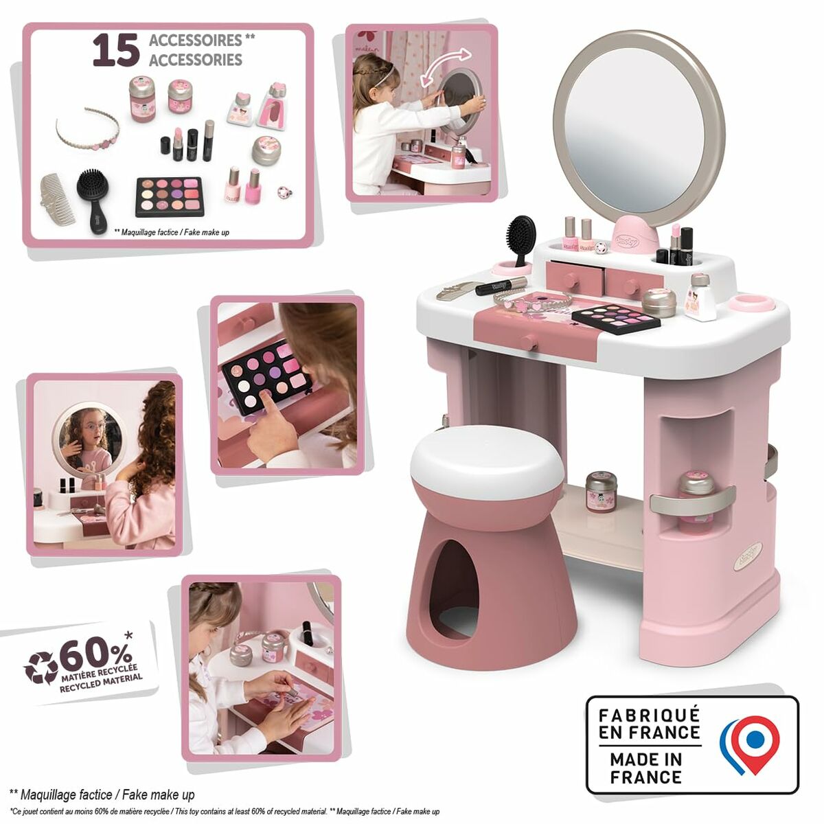 Kit de curățare et de depozitare Smoby - Jucarii si jocuri, Imitații de jocuri