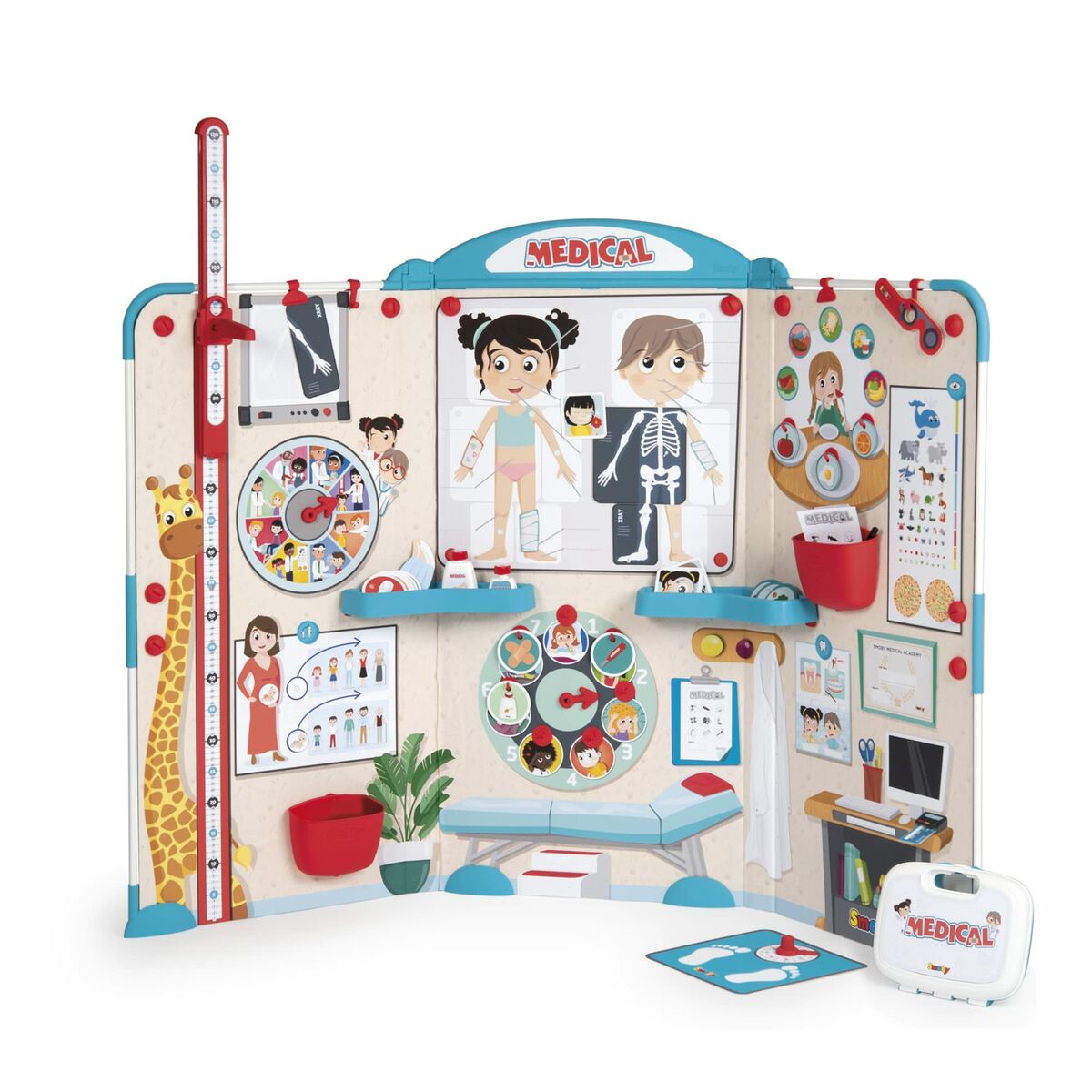 Trusă medicală de jucărie cu accesorii Smoby Cabinet Medical - Jucarii si jocuri, Imitații de jocuri