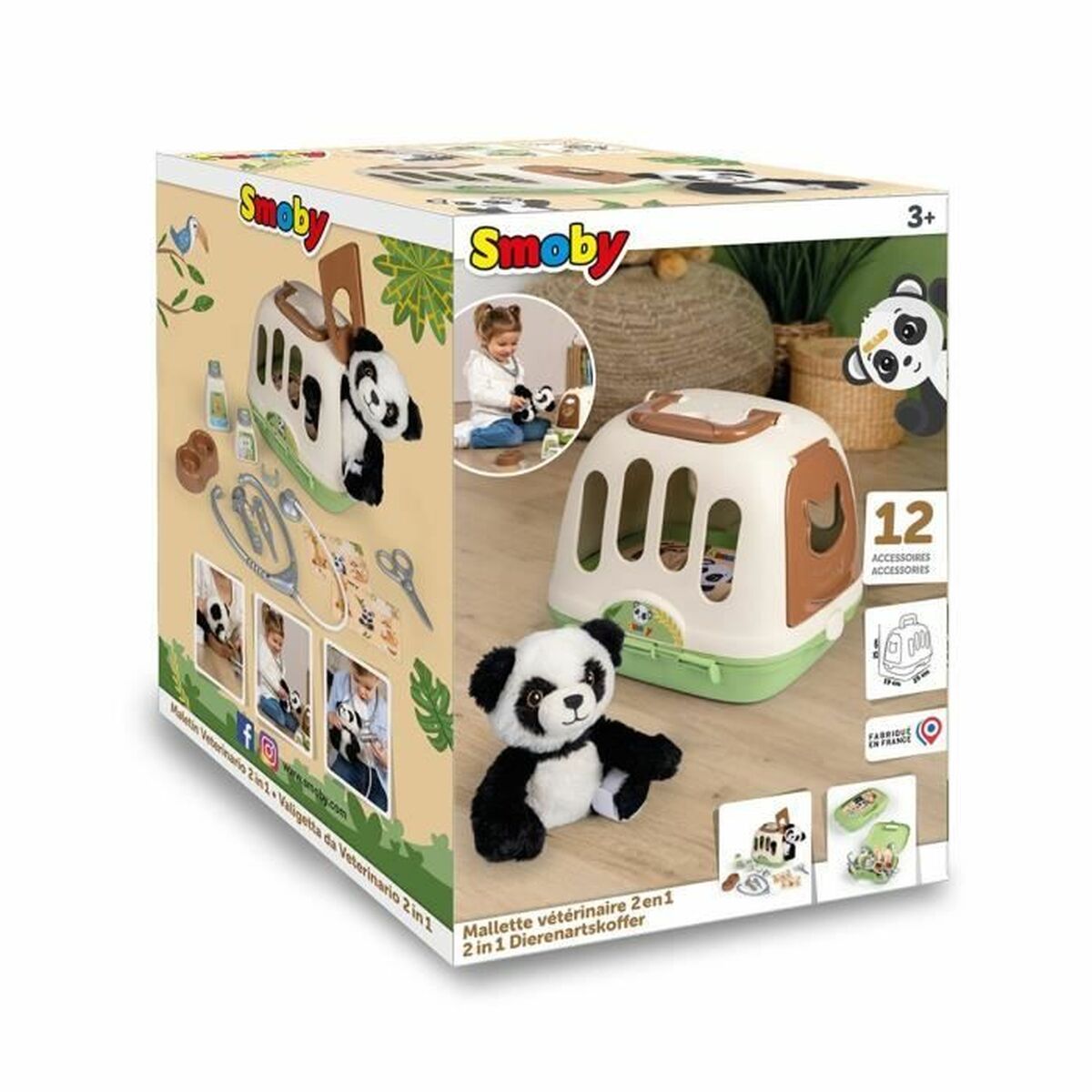 Pătuț pentru Păpuși Smoby - Jucarii si jocuri, Păpuși și accesorii