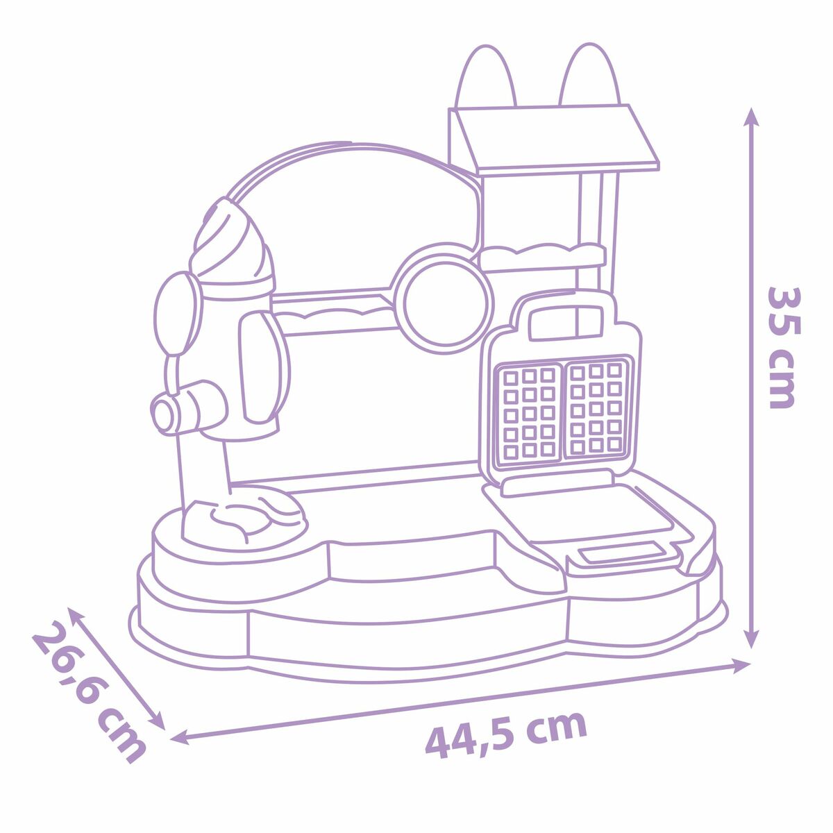 Playset Smoby Gabby´s Dollhouse Kitchen - Jucarii si jocuri, Păpuși și figurine