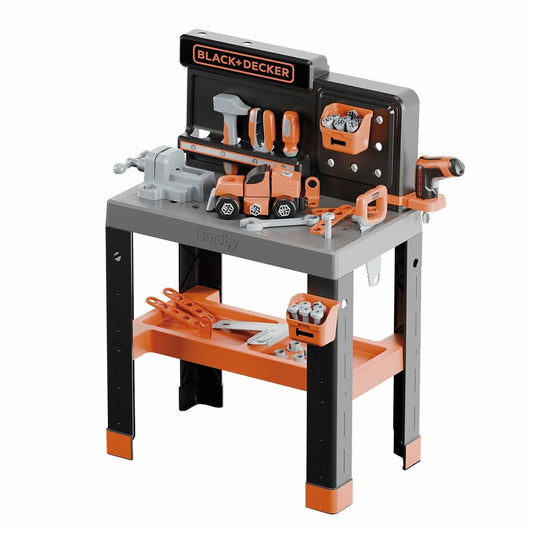 Atelier/Banc de Lucru Smoby Black+Decker cu Bormașină - Jucarii si jocuri, Imitații de jocuri
