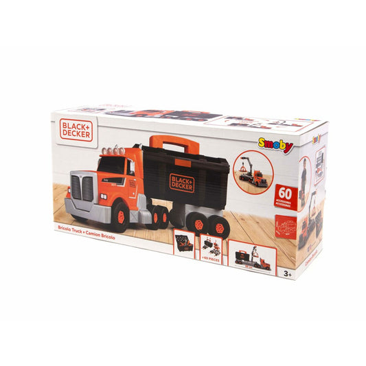 Camion Smoby BLACK + DECKER Galben - Jucarii si jocuri, Vehicule