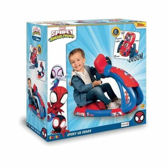 Scaun de curse Spidey Amazing friends Infantil Volan - Jucarii si jocuri, Vehicule