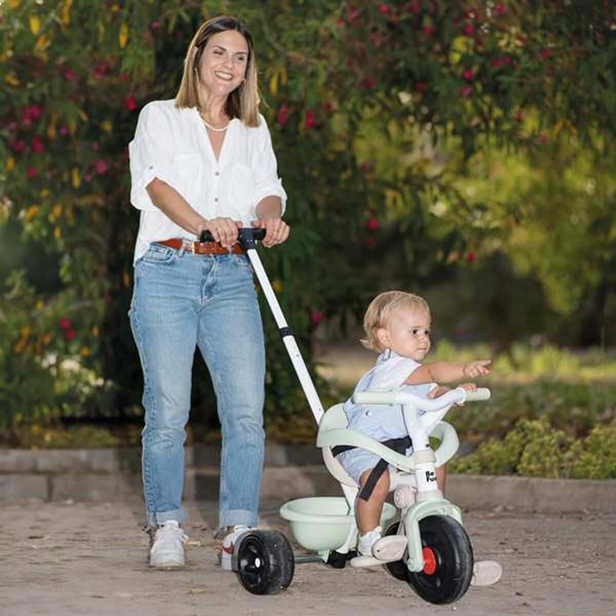 Triciclu Smoby Metalizat - Jucarii si jocuri, În aer liber și sport