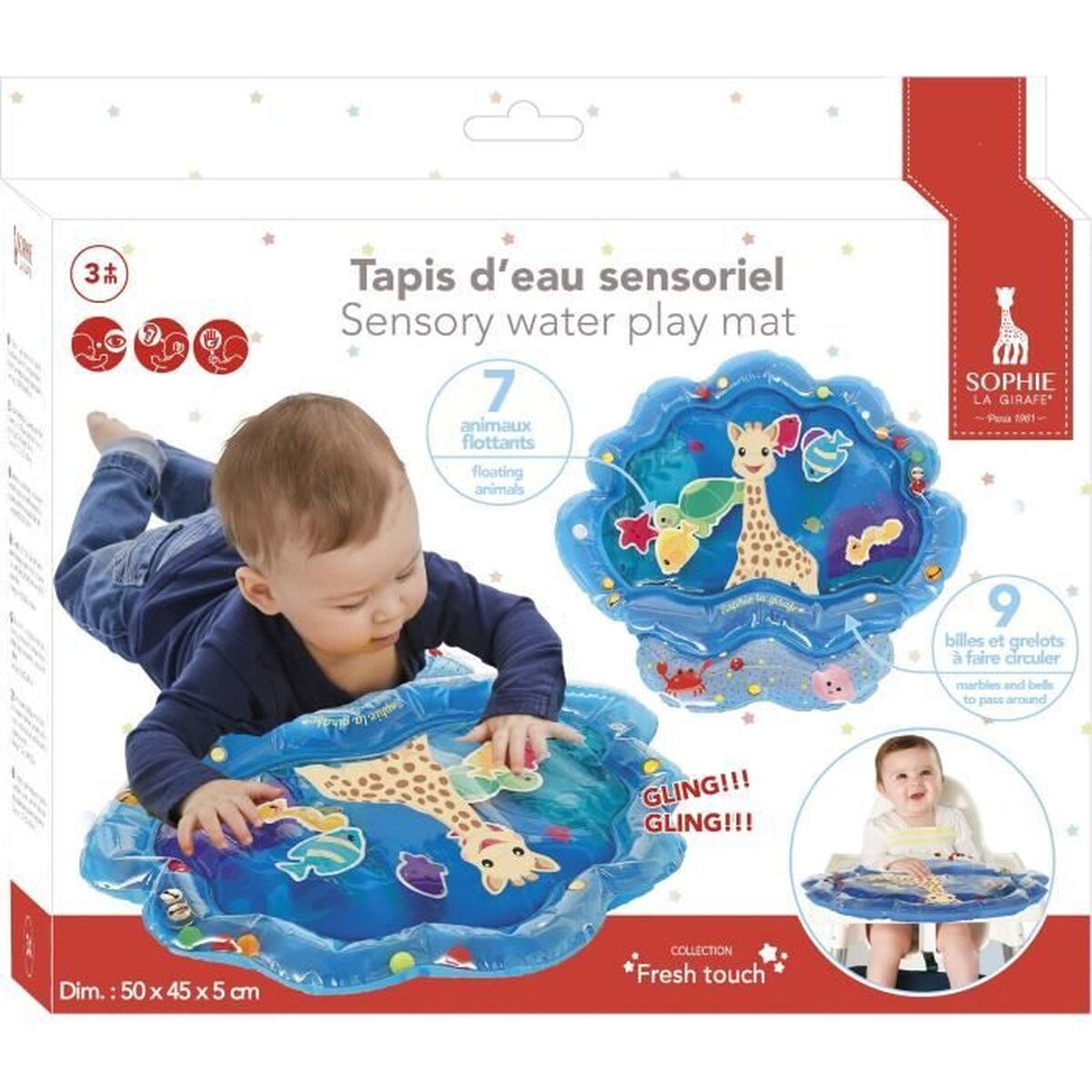 Saltea de joacă Sophie la Girafe - Bebelus, Activitate și divertisment