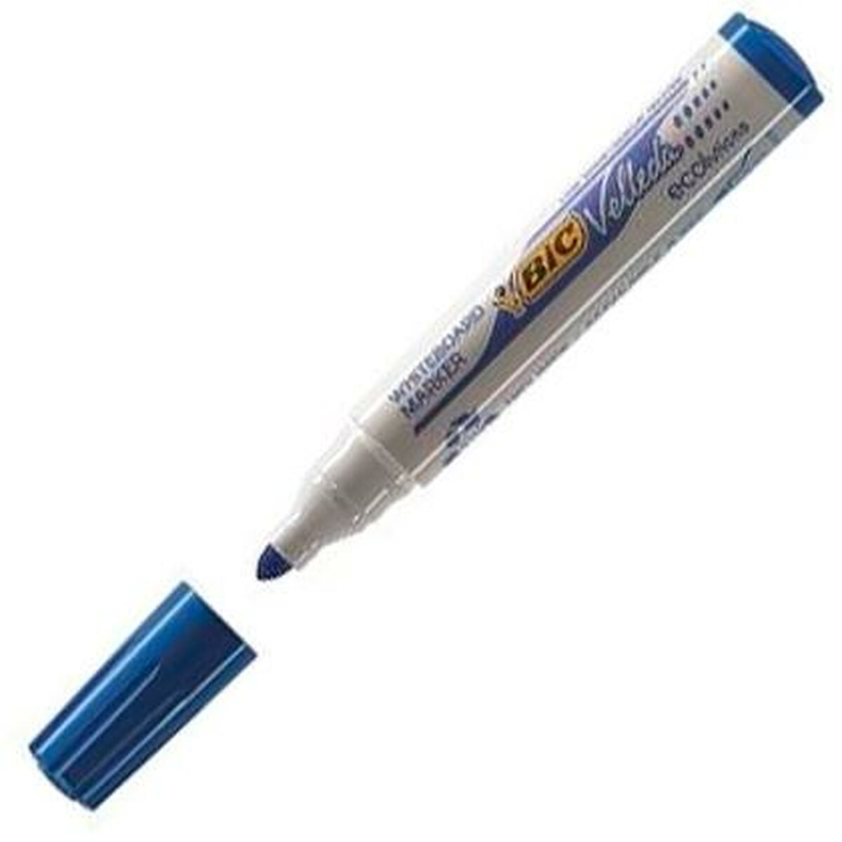 Markere cu cretă lichidă Bic Velleda Ecolutions 1701 Albastru (12 Piese) - Birou și papetărie, Pixuri, creioane și articole de scris