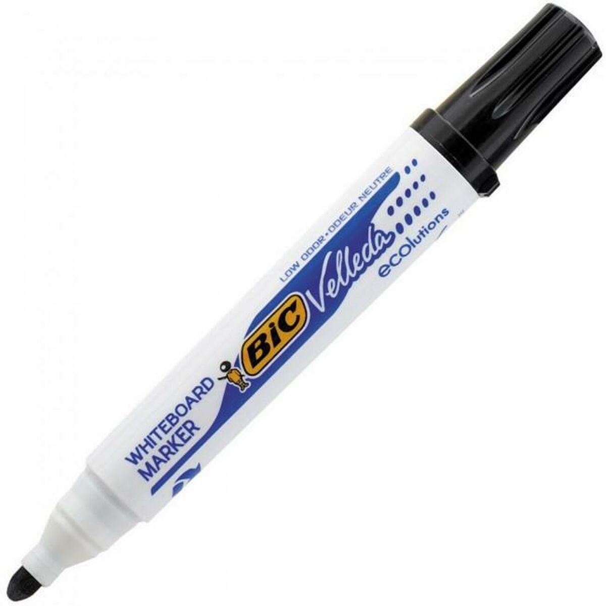 Markere cu cretă lichidă Bic Velleda Ecolutions 1701 Negru (12 Piese) - Birou și papetărie, Pixuri, creioane și articole de scris
