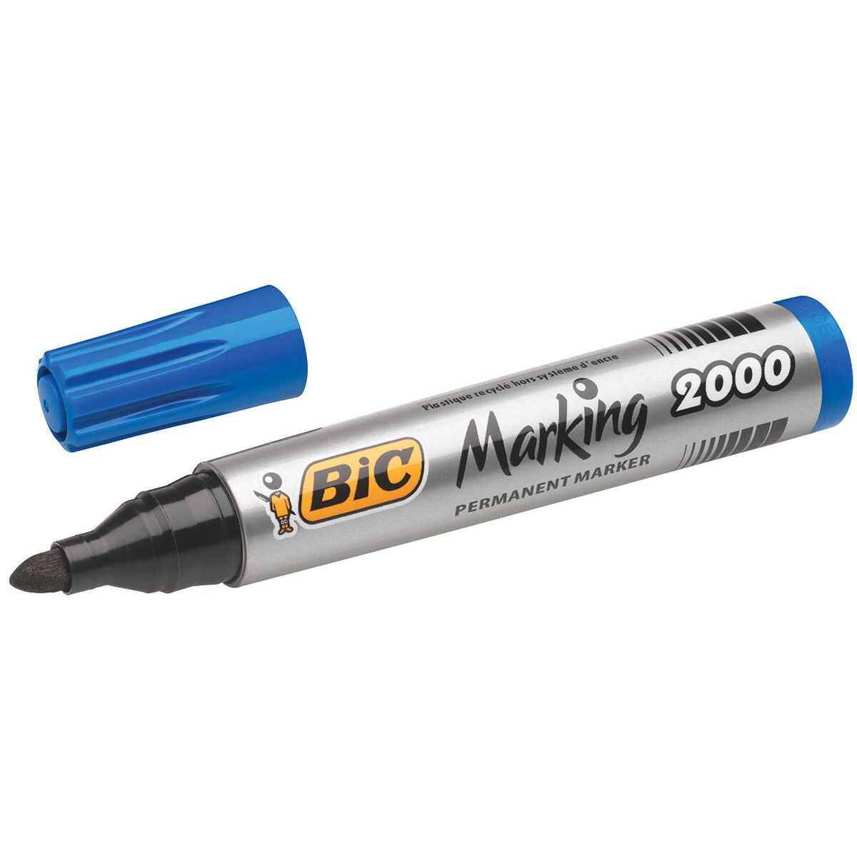 Marker permanent Bic Marking 2000 Albastru 12 Piese - Birou și papetărie, Pixuri, creioane și articole de scris