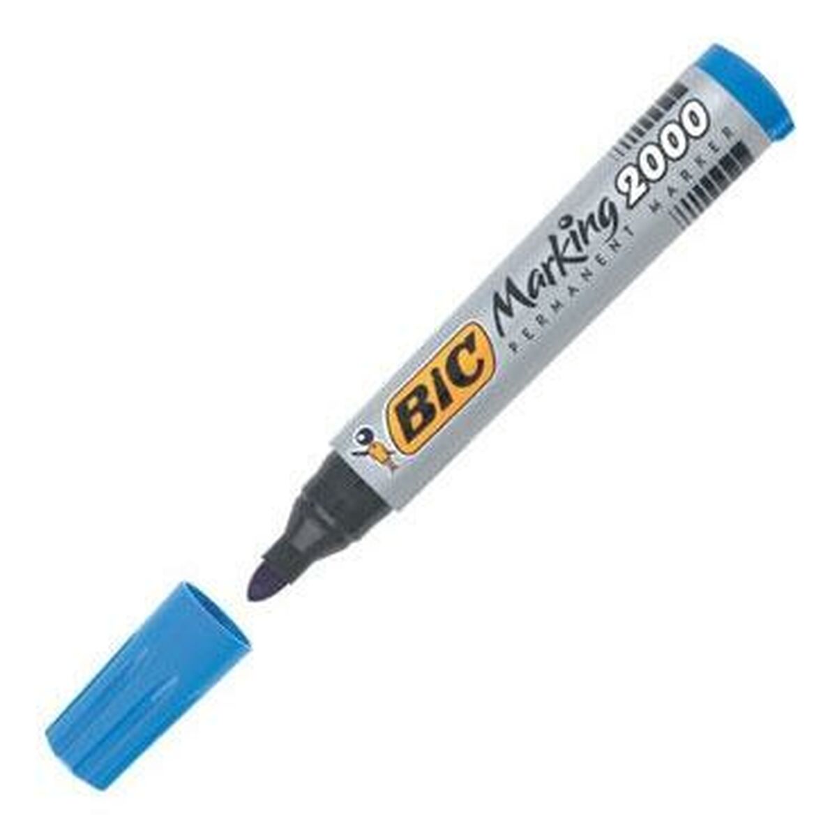 Marker permanent Bic Marking 2000 Albastru 12 Piese - Birou și papetărie, Pixuri, creioane și articole de scris