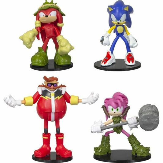 Figurine Articulate Sonic Prime 4 Piese - Jucarii si jocuri, Păpuși și figurine