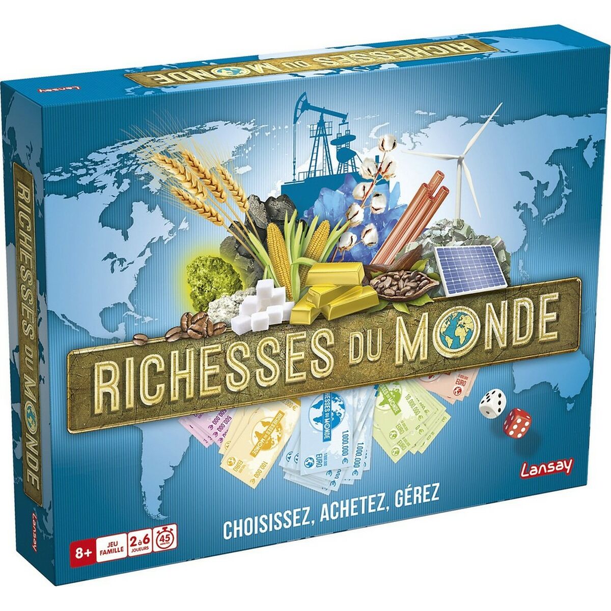 Joc de Masă Lansay Riches Of The World FR - Jucarii si jocuri, Jocuri și accesorii