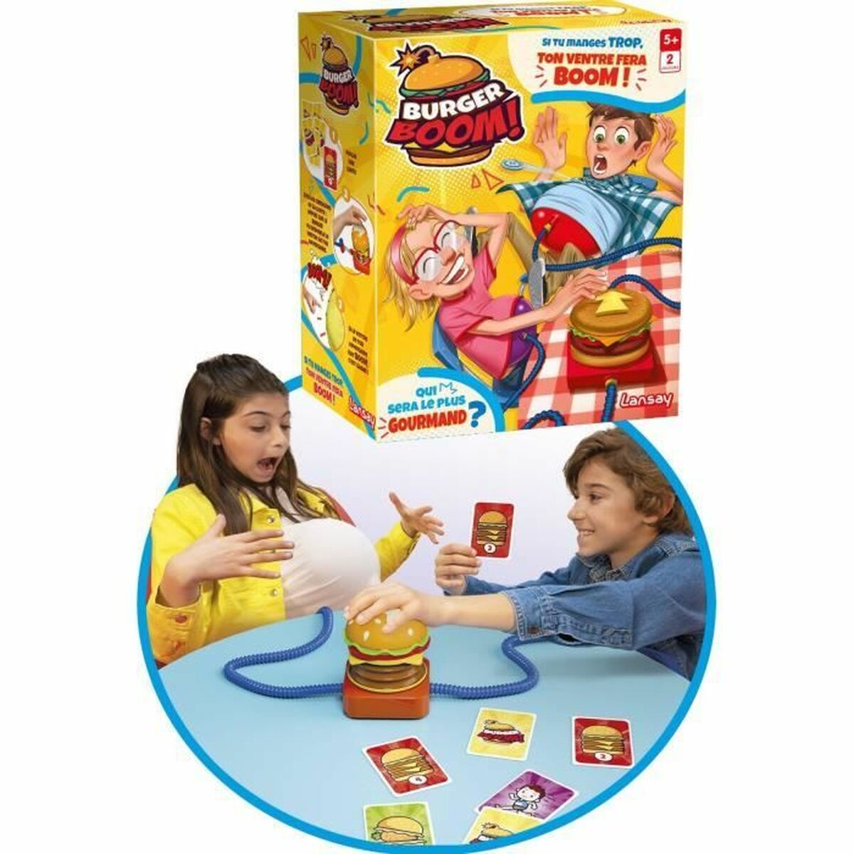 Joc de Masă Lansay Burger Boom - Jucarii si jocuri, Jocuri și accesorii