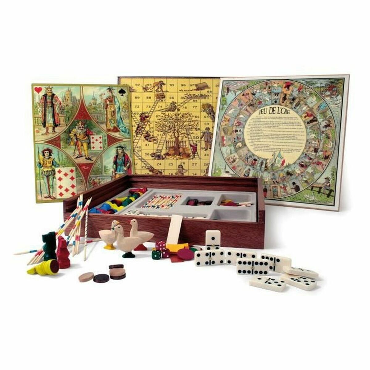 Joc de Masă L´Arbre a Jouer My Traditional Game Box (FR) - Jucarii si jocuri, Jocuri și accesorii