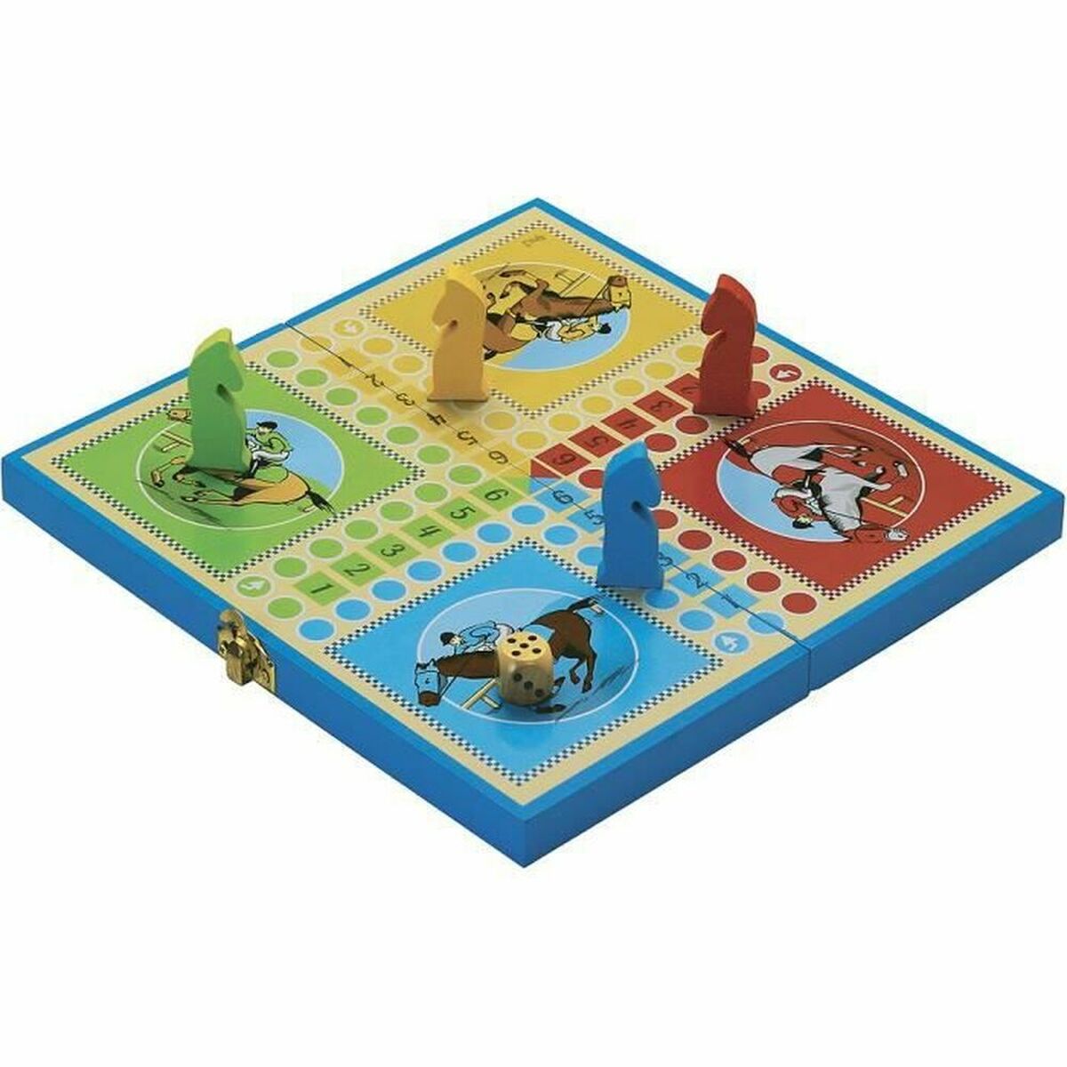 Joc de Masă L´Arbre a Jouer Jeu Des Petits Chevaux (FR) - Jucarii si jocuri, Jocuri și accesorii