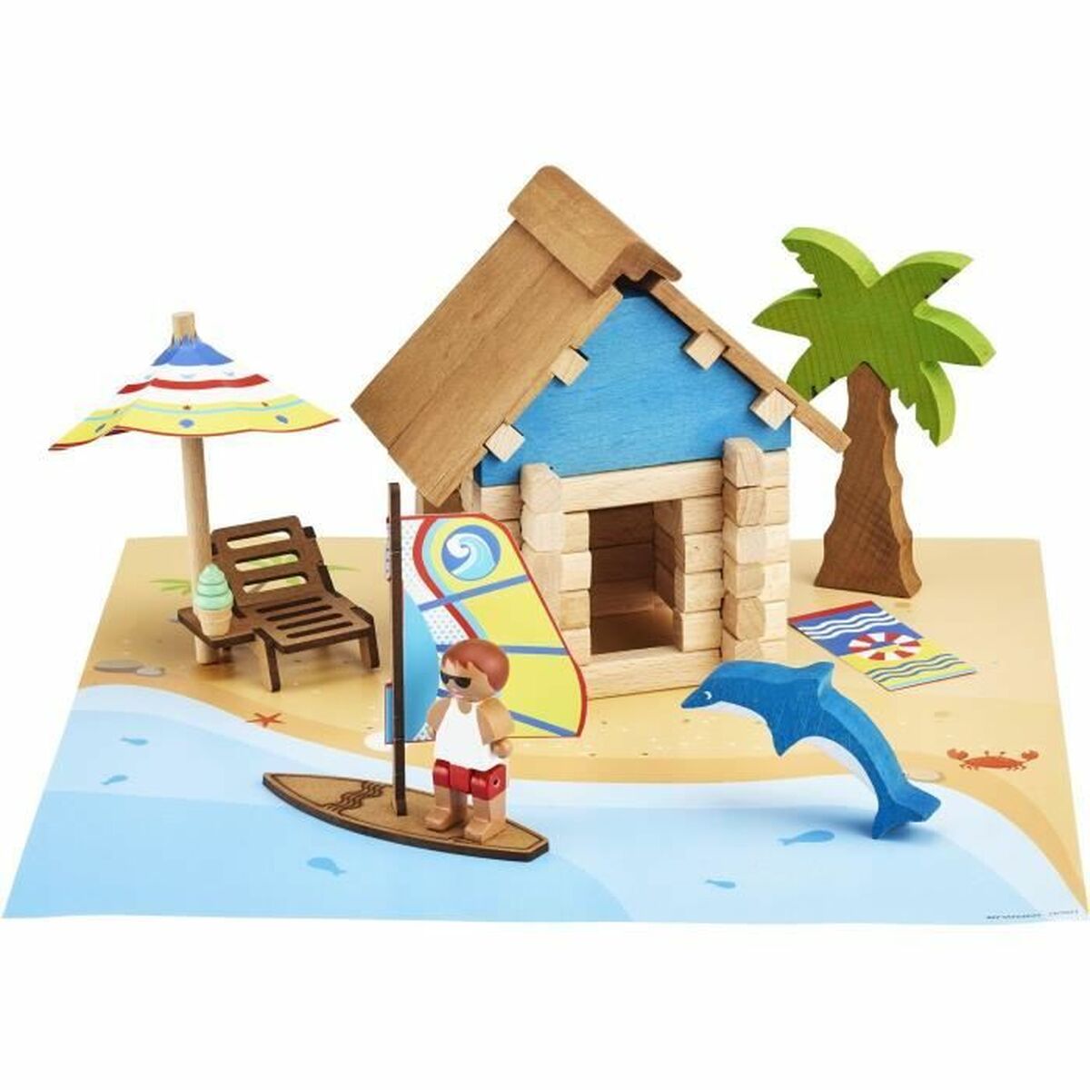 Set de Construcție Jeujura The Beach Hut - Jucarii si jocuri