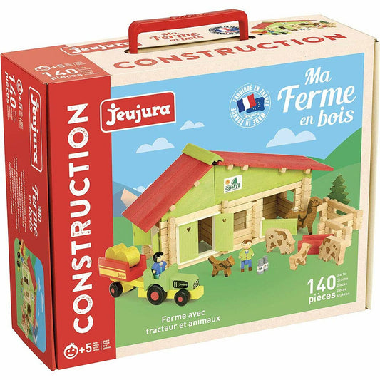 Fermă cu animale Jeujura Wooden Farm Playset - Jucarii si jocuri, Păpuși și figurine