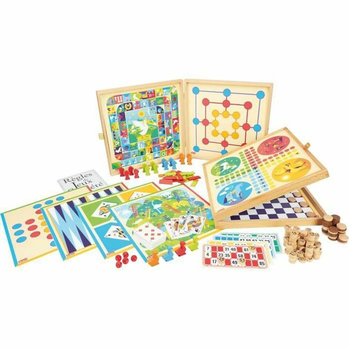 Joc de Masă Jeujura Classic Games Box (FR) - Jucarii si jocuri, Jocuri și accesorii