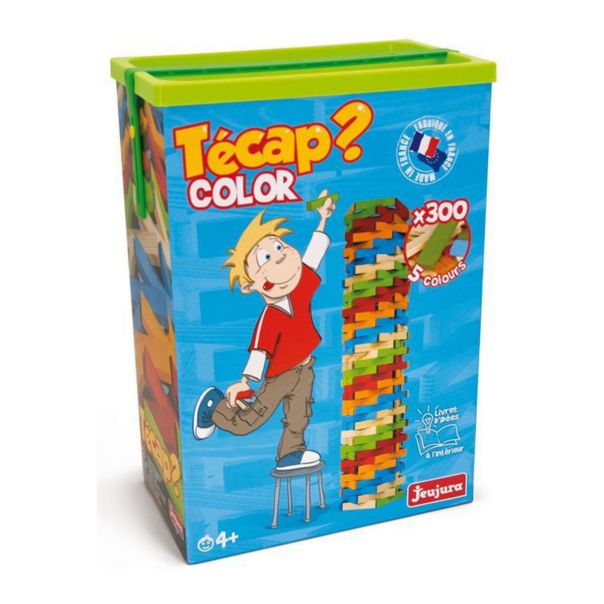 Set de Construcție Jeujura Tecap Color 300 Piese - Jucarii si jocuri