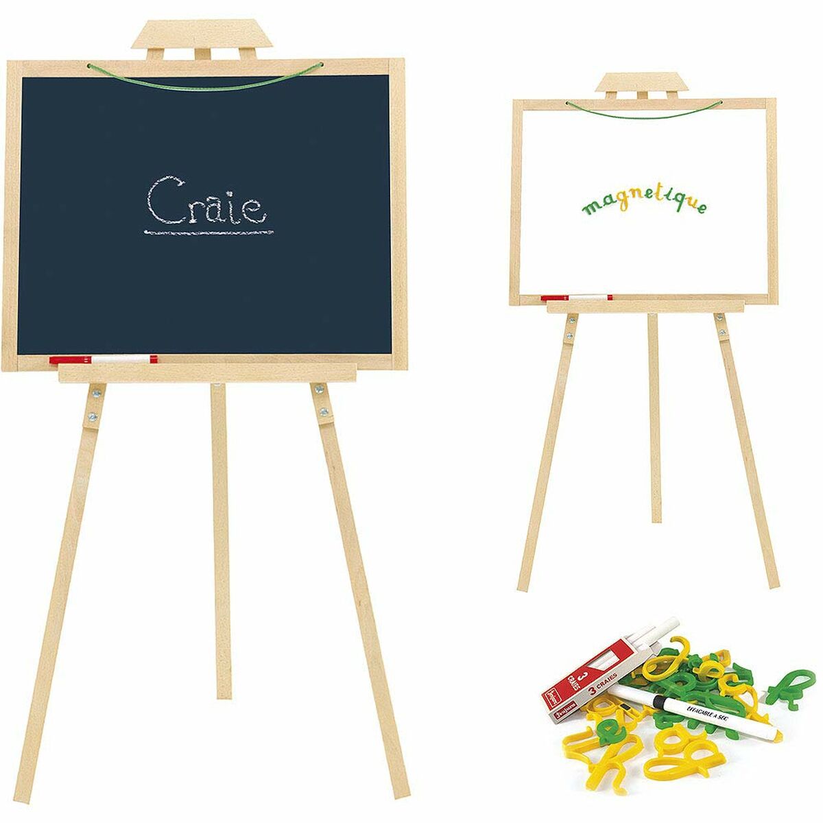 Tablă cu Două Fețe Jeujura 8708 - Jucarii si jocuri, Activități creative