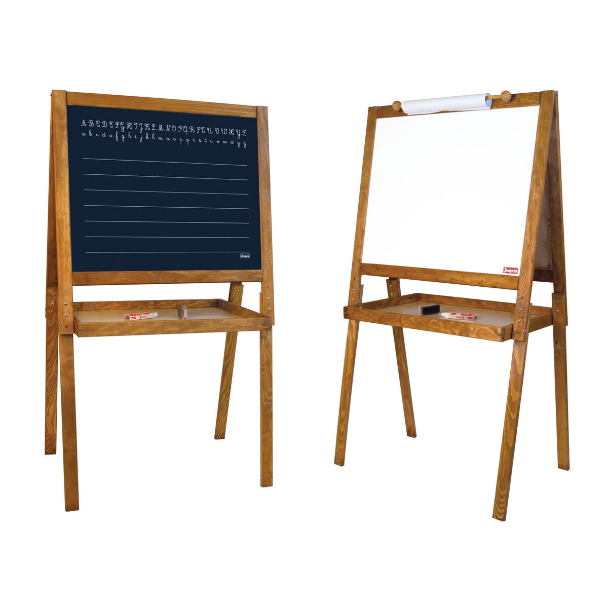 Tablă cu Două Fețe Jeujura Large Drawing Board of Schoolboys - Jucarii si jocuri, Activități creative
