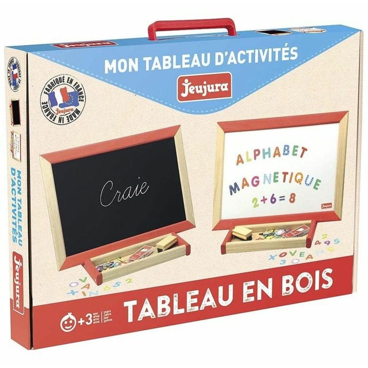 Tablă cu Două Fețe Jeujura - Jucarii si jocuri, Activități creative
