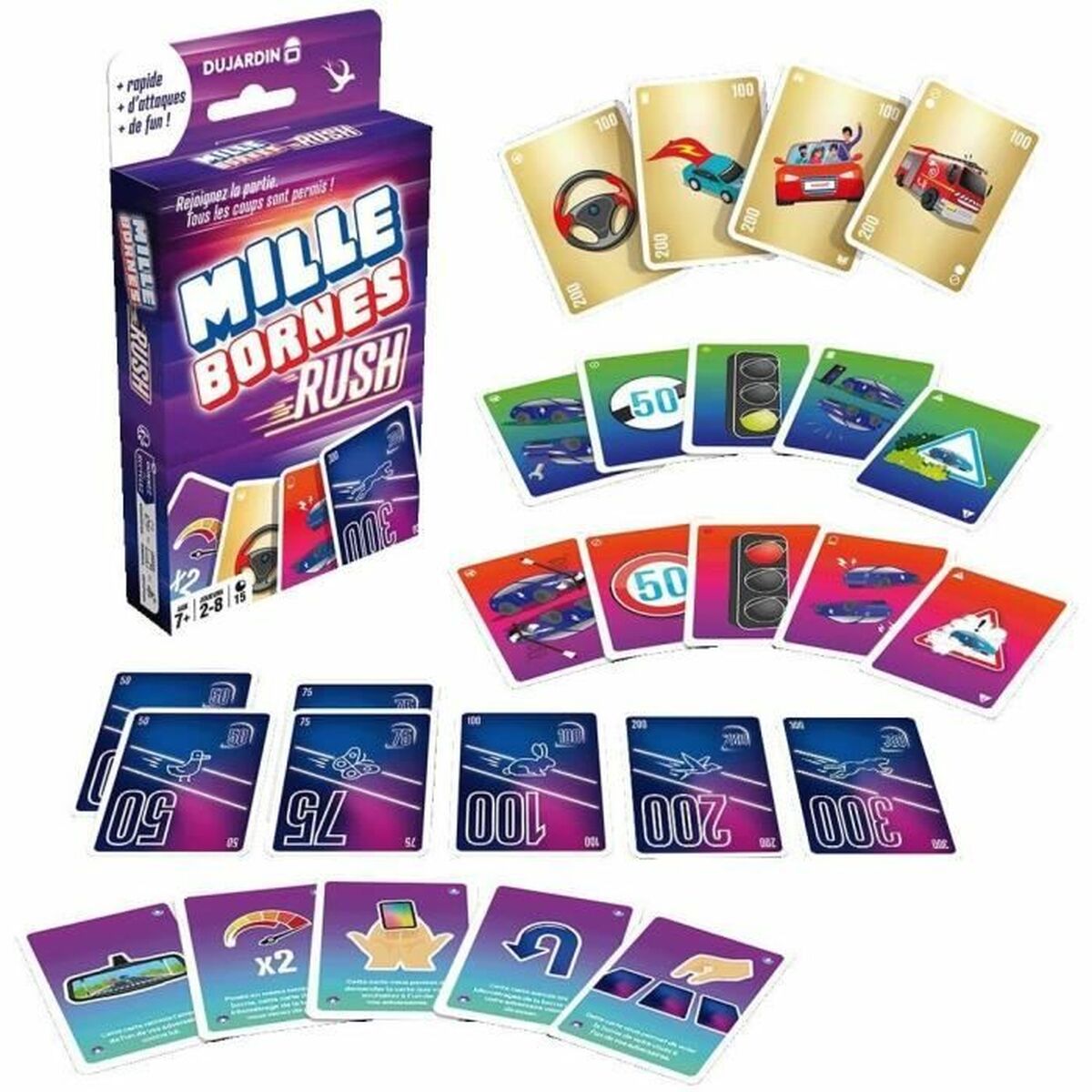 Joc de Masă Dujardin MILLE BORNES - RUSH - Jucarii si jocuri, Jocuri și accesorii