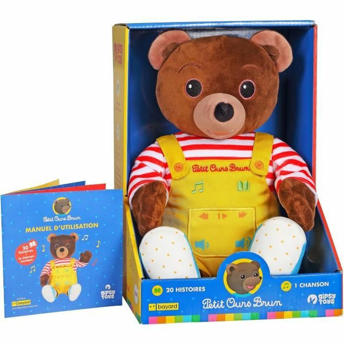 Jucărie de Pluș Gipsy Petit ours brun - Jucarii si jocuri, Jucării de pluș