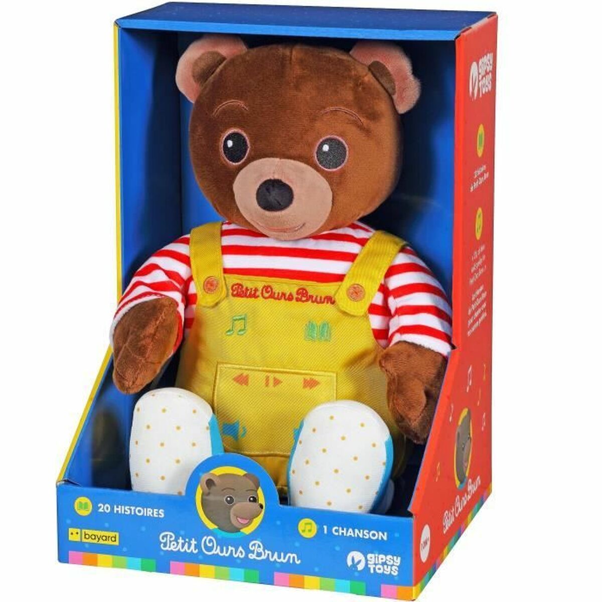 Jucărie de Pluș Gipsy Petit ours brun - Jucarii si jocuri, Jucării de pluș