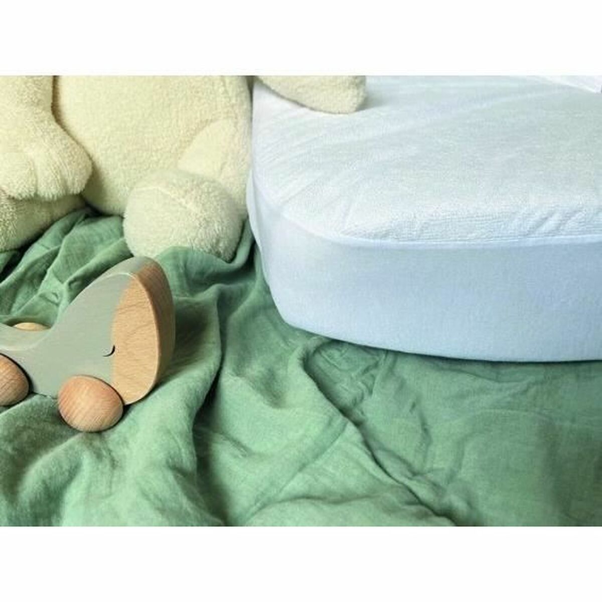 Protector de pătuț Candide Alb - Bebelus, Dormitor