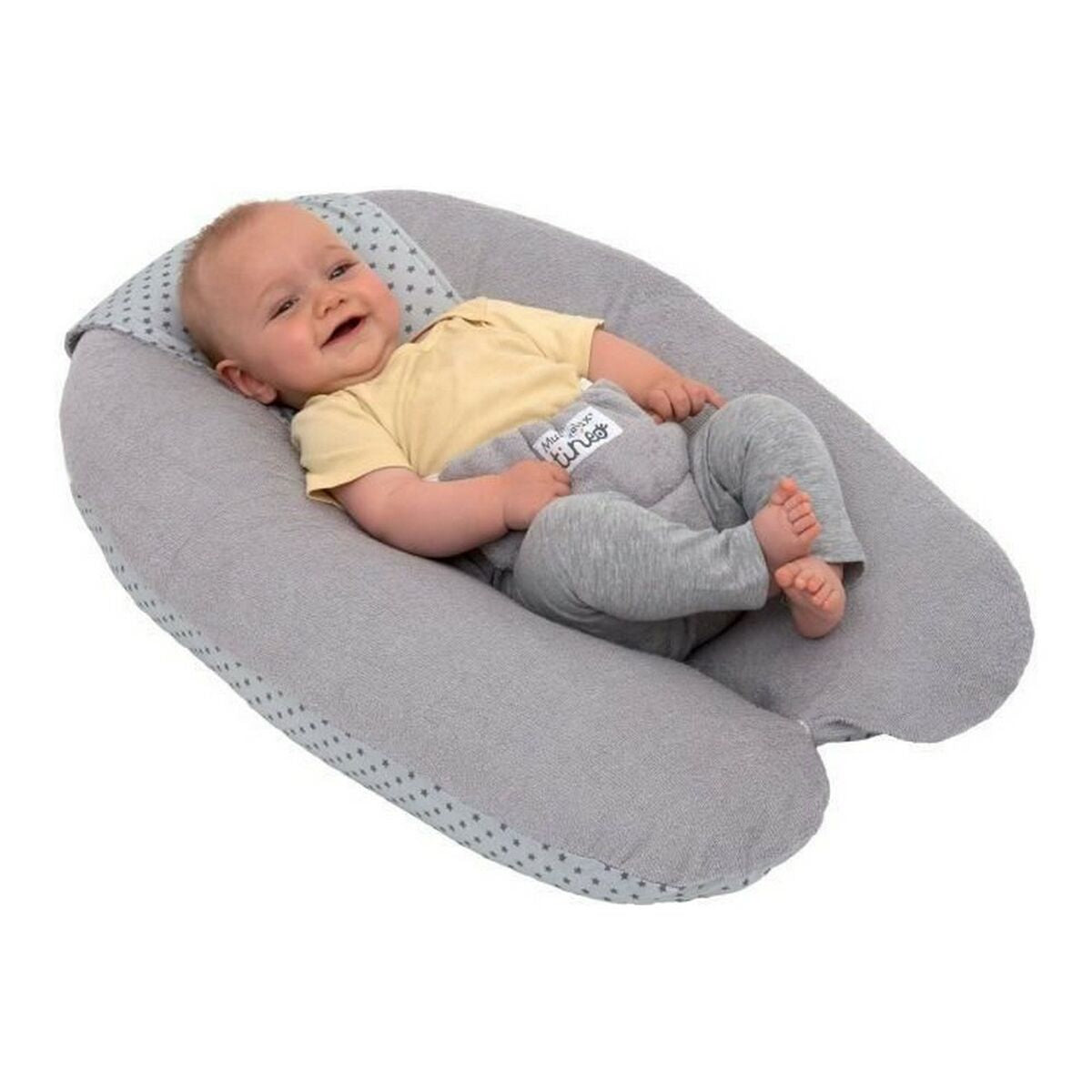 Breastfeeding Cushion Tineo Polka Dots Gri - Bebelus, Alăptarea și hrănirea