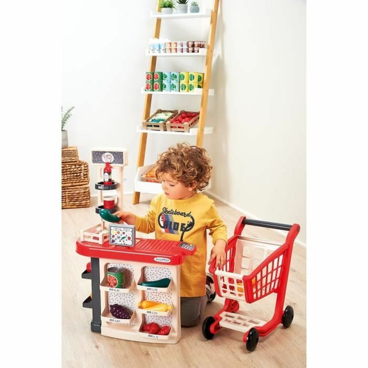 Supermarket de jucării Ecoiffier 1676 - Jucarii si jocuri, Imitații de jocuri